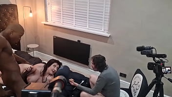 Hahah this cuckold awaiting to eat his biscuit but only when it's full of the bulls cum