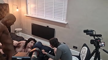 Hahah This Cuckold Awaiting To Eat His Biscuit But Only When It's Full Of The Bulls Cum thumbnail