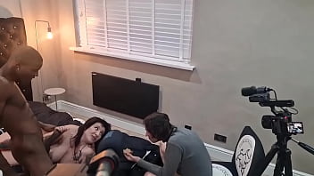 Hahah this cuckold awaiting to eat his biscuit but only when it's full of the bulls cum