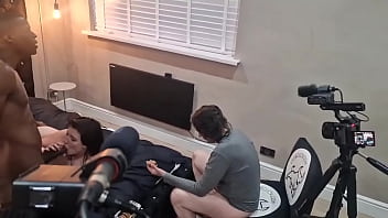 Hahah This Cuckold Awaiting To Eat His Biscuit But Only When It's Full Of The Bulls Cum thumbnail