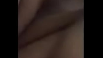 Wife with glass dildo