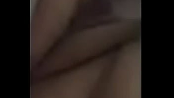 Wife with glass dildo