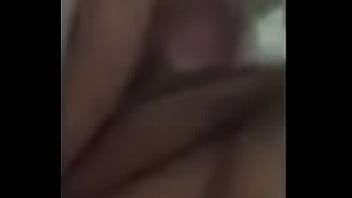 Wife with glass dildo