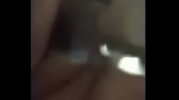 Wife with glass dildo