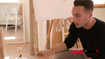 Petite alecia fox fucked balls deep by artist's thick boner gp705