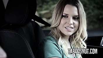 Pervy driving instructor has outdoor sex with his student