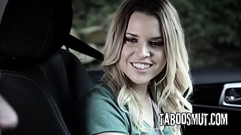 Pervy driving instructor has outdoor sex with his student