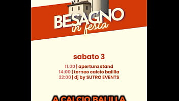 A besagno si fanno le orge