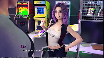 Playing story videogame #3 meeting julia