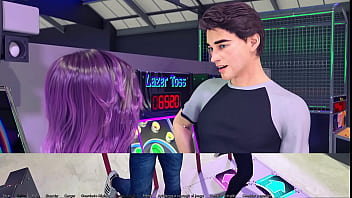 Playing story videogame #3 meeting julia Playing story videogame #3 meeting julia