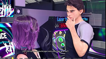 Playing story videogame #3 meeting julia