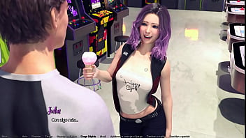 Playing story videogame #3 meeting julia