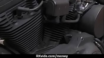 Sex for cash turns shy girl into a slut 20