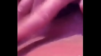 My pregnant ex mrs fingering herself then licking her fingers clean