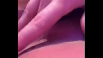 My pregnant ex mrs fingering herself then licking her fingers clean