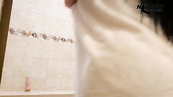 Masturbating in the shower while my lover records me