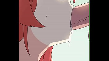 Redhead girl hentai gangbang