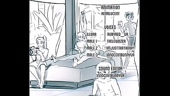 Redhead girl hentai gangbang