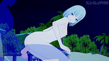 Yoisaki kanade short hair long hair intense sex project sekai hentai