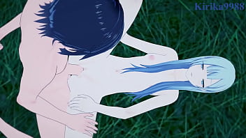 Yoisaki kanade short hair long hair intense sex project sekai hentai