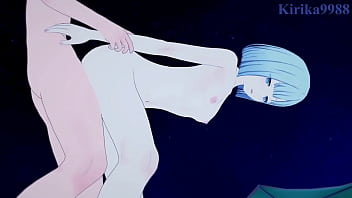 Yoisaki kanade short hair long hair intense sex project sekai hentai