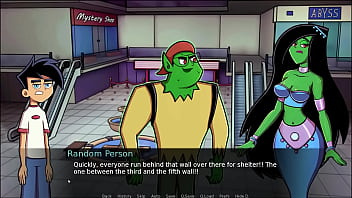 Blonde milf gives titjob amity park