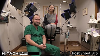 Freshman gets mandatory hitachi orgasm from doctor tampa kalani luana