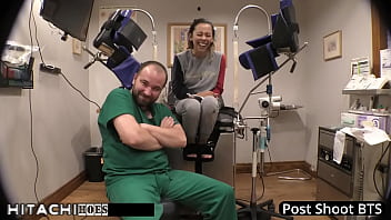 Freshman gets mandatory hitachi orgasm from doctor tampa kalani luana