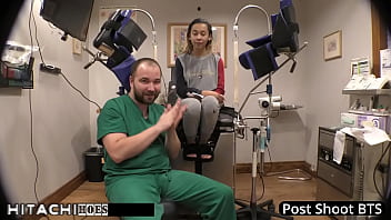 Freshman gets mandatory hitachi orgasm from doctor tampa kalani luana