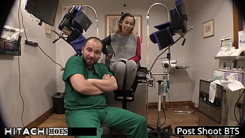 Freshman gets mandatory hitachi orgasm from doctor tampa kalani luana