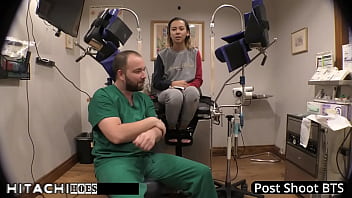 Freshman gets mandatory hitachi orgasm from doctor tampa kalani luana