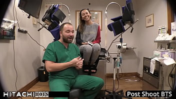 Freshman gets mandatory hitachi orgasm from doctor tampa kalani luana