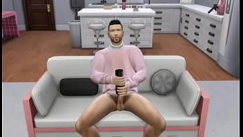 Gay Asian Plays With Himself On Couch thumbnail