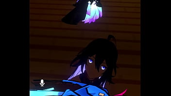 A girl sucking a desktop player off