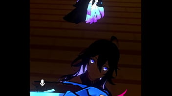 A girl sucking a desktop player off