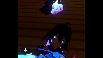 A girl sucking a desktop player off