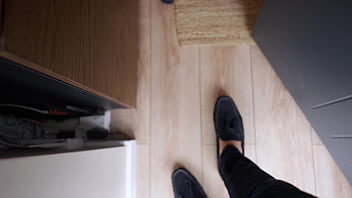 Housewife caught masturbating and fucked hard