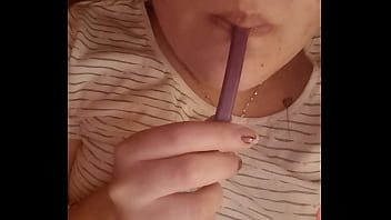 Disfrutando del caramelo antes de comerlo