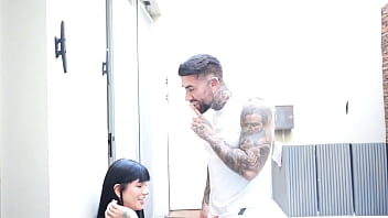 Fucking my bestie boyfriend behind her back she catches us and we have her join yenifer chacon nestor zarc and yasmin avila