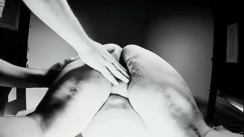 Four fingers and a wet pussy b&w