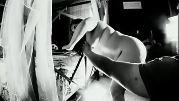 Four fingers and a wet pussy b&w