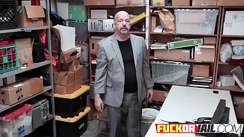 Nasty hottie gets banged on table