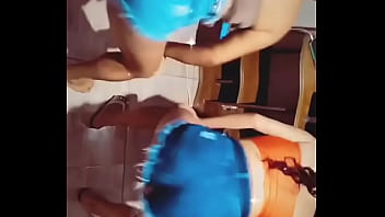 Safada deixa esposo em casa