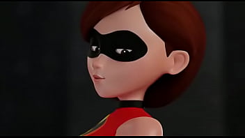 Mulher elástica se divertindo um pouco