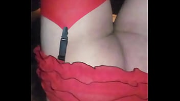 Crossdresser Walking At Night Flashing thumbnail