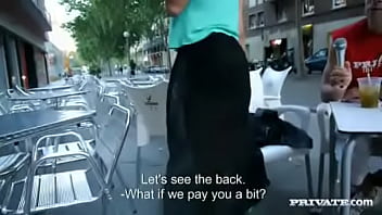 Rachel woods as a tattooed slut services two spanish studs