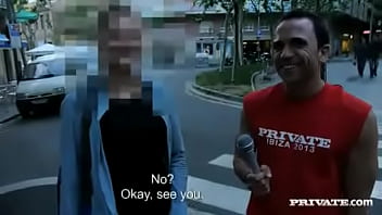 Rachel woods as a tattooed slut services two spanish studs