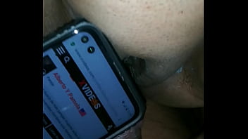 Verificando mi página con mi esposa