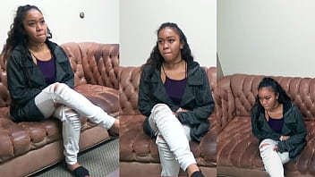 Teenager still in hs makes her first porno