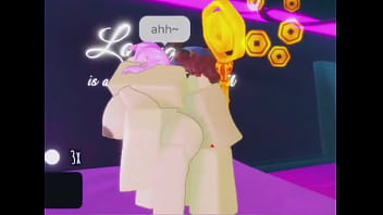 Puta de cabello morado follada